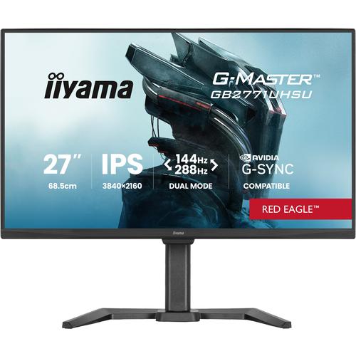 iiyama G-MASTER GB2771UHSU-B1 computer monitor 68,6 cm (27") 3840 x 2160 Pixels Zwart - Image 1