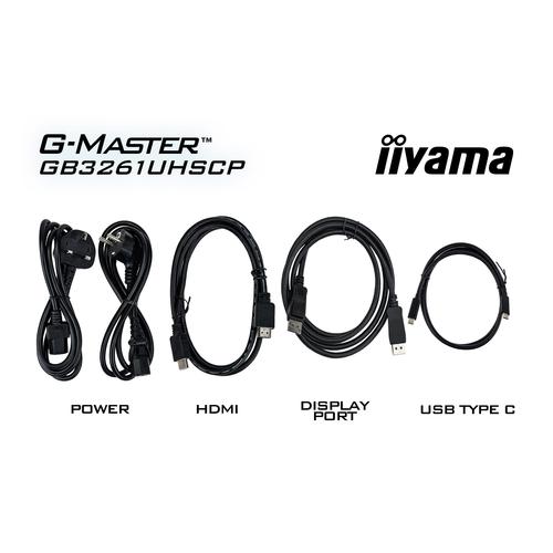 iiyama G-MASTER GB3261UHSCP-B1 computer monitor 80 cm (31.5") 3840 x 2160 Pixels 4K Ultra HD LED Zwart - Image 9