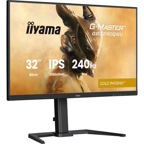 iiyama G-MASTER GB3290QSU-B1 computer monitor 80 cm (31.5") 2560 x 1440 Pixels Quad HD LED Zwart - Image 1