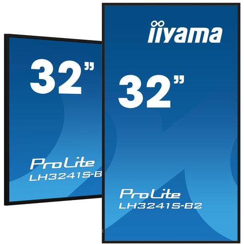 iiyama LH3241S-B2 beeldkrant Kiosk-ontwerp 80 cm (31.5") LED 350 cd/m² Full HD Zwart 24/7 - Image 1