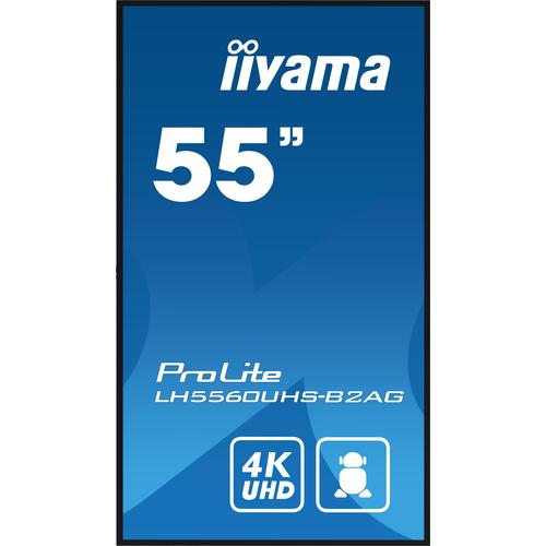 iiyama LH5560UHS-B2AG beeldkrant Digitaal A-kaart 138,7 cm (54.6") LED Wifi 500 cd/m² 4K Ultra HD Zwart Type processor Android 11 24/7 - Image 4