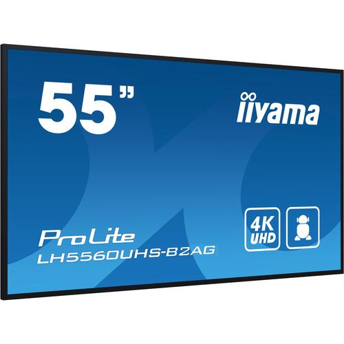 iiyama LH5560UHS-B2AG beeldkrant Digitaal A-kaart 138,7 cm (54.6") LED Wifi 500 cd/m² 4K Ultra HD Zwart Type processor Android 11 24/7 - Image 5