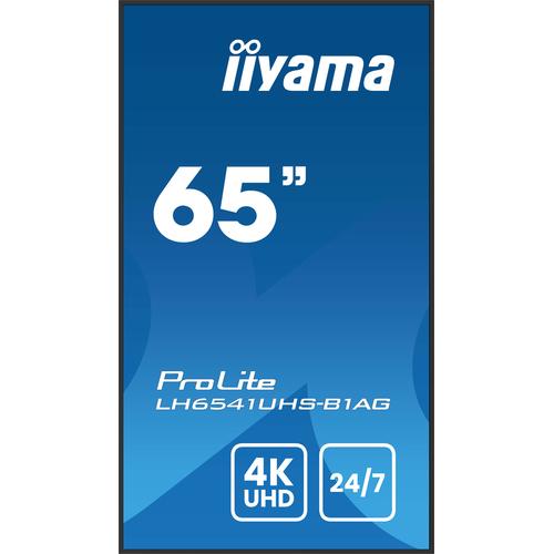 iiyama LH6541UHS-B1AG beeldkrant 163,8 cm (64.5") LCD 500 cd/m² 4K Ultra HD Zwart 24/7 - Image 8