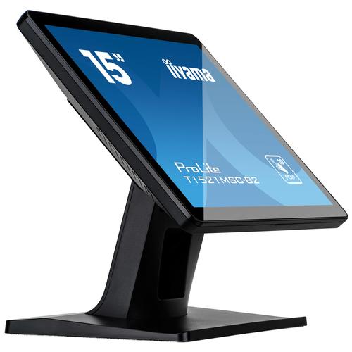iiyama ProLite T1521MSC-B2 computer monitor 38,1 cm (15") 1024 x 768 Pixels XGA LED Touchscreen Tafelblad Zwart - Image 1