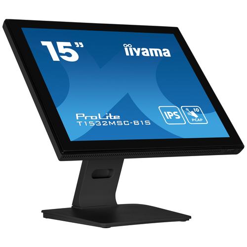 iiyama ProLite T1532MSC-B1S computer monitor 38,1 cm (15") 1024 x 768 Pixels XGA LCD Touchscreen Zwart - Image 1