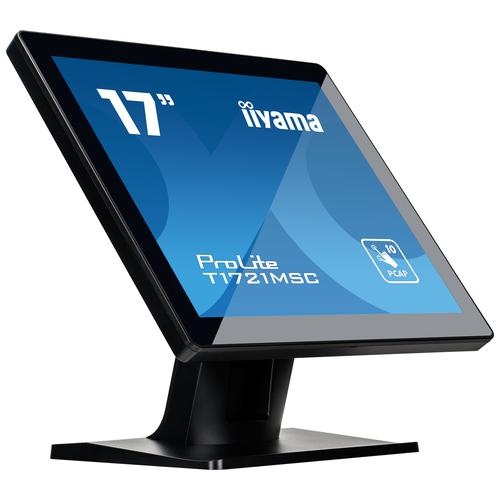 iiyama ProLite T1721MSC-B2 computer monitor 43,2 cm (17") 1280 x 1024 Pixels SXGA LED Touchscreen Tafelblad Zwart - Image 1