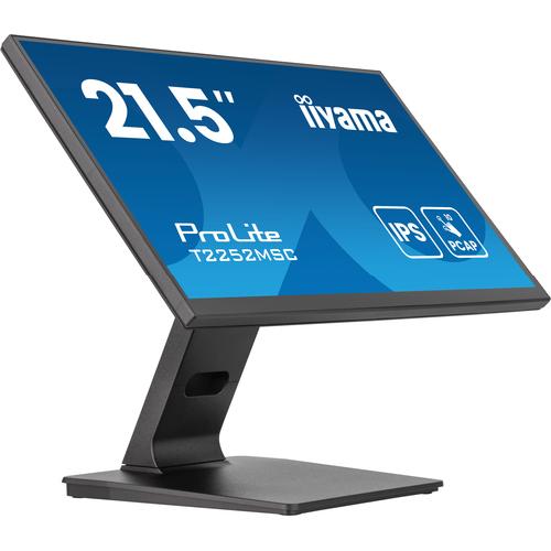 iiyama ProLite T2252MSC-B2AG computer monitor 54,6 cm (21.5") 1920 x 1080 Pixels Full HD LCD Touchscreen Zwart