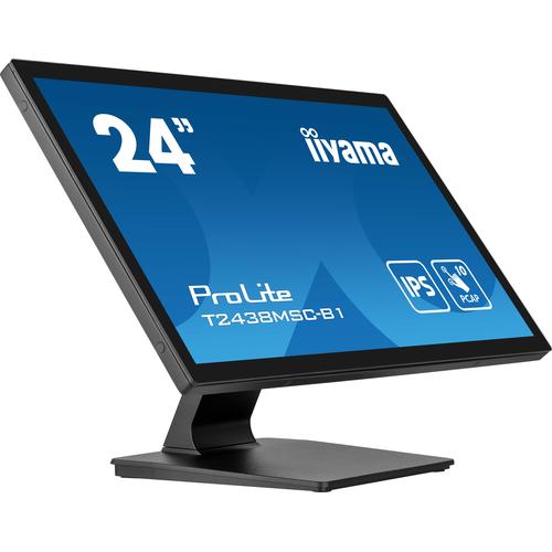 iiyama ProLite T2438MSC-B1 computer monitor 60,5 cm (23.8") 1920 x 1080 Pixels Full HD LED Touchscreen Zwart - Image 1