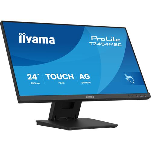 iiyama ProLite T2454MSC-B3AG computer monitor 60,5 cm (23.8") 1920 x 1080 Pixels Full HD LED Touchscreen Multi-gebruiker Zwart - Image 1