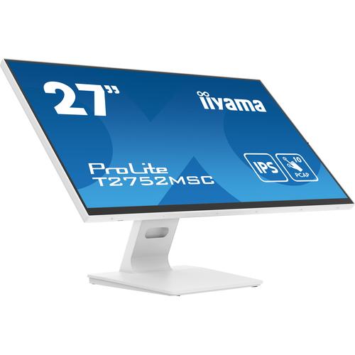 iiyama ProLite T2752MSC-W1 computer monitor 68,6 cm (27") 1920 x 1080 Pixels Full HD LED Touchscreen Wit - Image 1