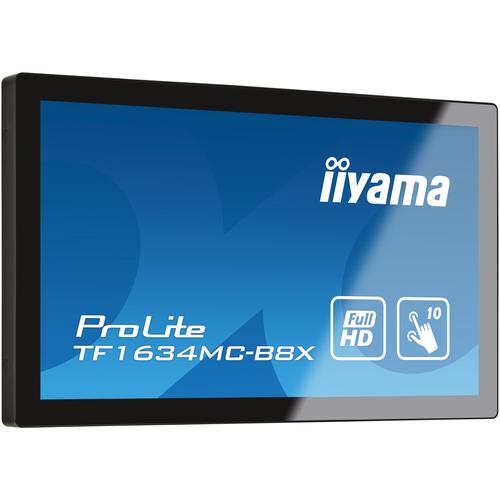 iiyama ProLite TF1634MC-B8X computer monitor 39,6 cm (15.6") 1920 x 1080 Pixels Full HD LED Touchscreen Multi-gebruiker Zwart - Image 4