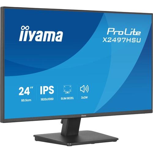 iiyama ProLite X2497HSU-B1 computer monitor 60,5 cm (23.8") 1920 x 1080 Pixels Full HD LED Zwart - Image 5