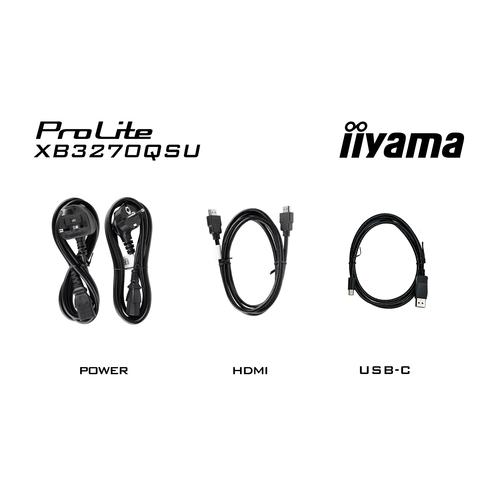 iiyama ProLite XB3270QSU-B1 computer monitor 80 cm (31.5") 2560 x 1440 Pixels Quad HD LED Zwart - Image 3