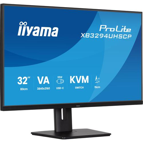 iiyama ProLite XB3294UHSCP-B1 computer monitor 80 cm (31.5") 3840 x 2160 Pixels 4K Ultra HD Zwart - Image 5