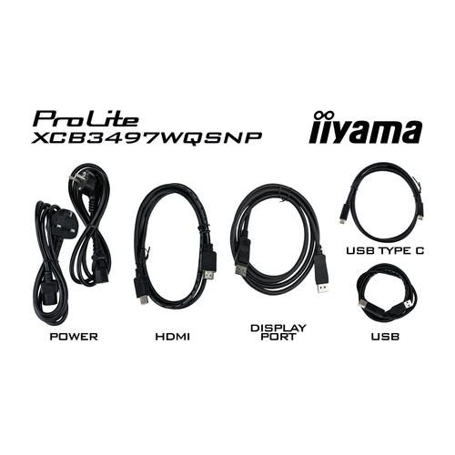 iiyama ProLite XCB3497WQSNP-B1 computer monitor 86,4 cm (34") 3440 x 1440 Pixels UltraWide Quad HD LED Zwart - Image 7