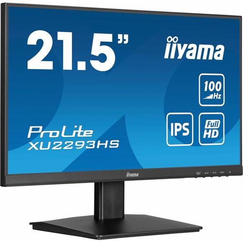 iiyama ProLite XU2293HS-B6 computer monitor 54,6 cm (21.5") 1920 x 1080 Pixels Full HD LED Zwart