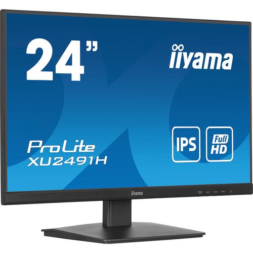 iiyama ProLite XU2491H-B1 computer monitor 60,5 cm (23.8") 1920 x 1080 Pixels Full HD LED Zwart