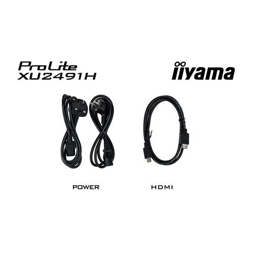 iiyama ProLite XU2491H-B1 computer monitor 60,5 cm (23.8") 1920 x 1080 Pixels Full HD LED Zwart - Image 3