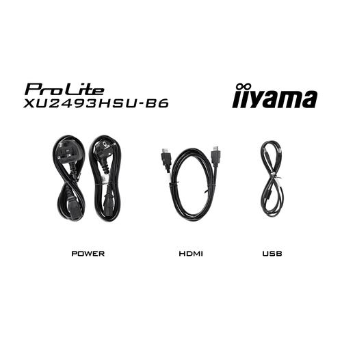 iiyama ProLite XU2493HSU-B7 computer monitor 60,5 cm (23.8") 1920 x 1080 Pixels Full HD LED Zwart - Image 3