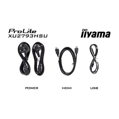 iiyama ProLite XU2793HSU-B7 computer monitor 68,6 cm (27") 1920 x 1080 Pixels Full HD LED Zwart - Image 4