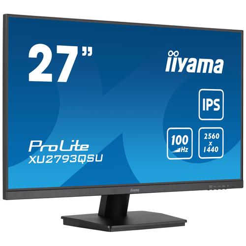 iiyama ProLite XU2793QSU-B7 LED display 68,6 cm (27") 2560 x 1440 Pixels Quad HD Zwart - Image 1