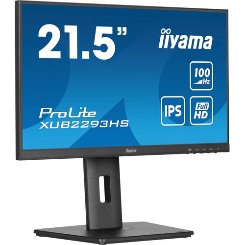 iiyama ProLite XUB2293HS-B6 computer monitor 54,6 cm (21.5") 1920 x 1080 Pixels Full HD LED Zwart - Image 1