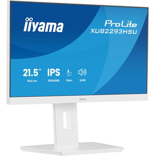 iiyama ProLite XUB2293HSU-W7 computer monitor 54,6 cm (21.5") 1920 x 1080 Pixels Full HD LED Wit - Image 1