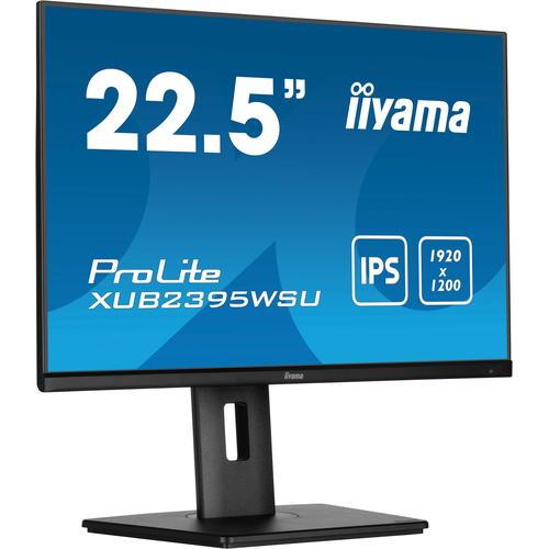 iiyama ProLite XUB2395WSU-B5 computer monitor 57,1 cm (22.5") 1920 x 1200 Pixels WUXGA LED Zwart - Image 1