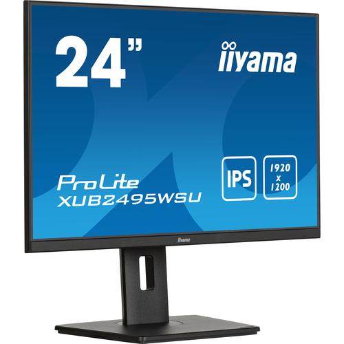 iiyama ProLite XUB2495WSU-B7 computer monitor 61,2 cm (24.1") 1920 x 1200 Pixels WUXGA LED Zwart - Image 1