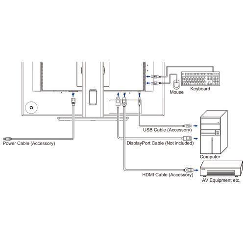 iiyama ProLite XUB2495WSU-B7 computer monitor 61,2 cm (24.1") 1920 x 1200 Pixels WUXGA LED Zwart - Image 6