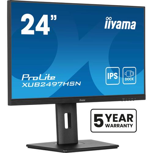 iiyama ProLite XUB2497HSN-B2 computer monitor 60,5 cm (23.8") 1920 x 1080 Pixels Full HD LED Zwart