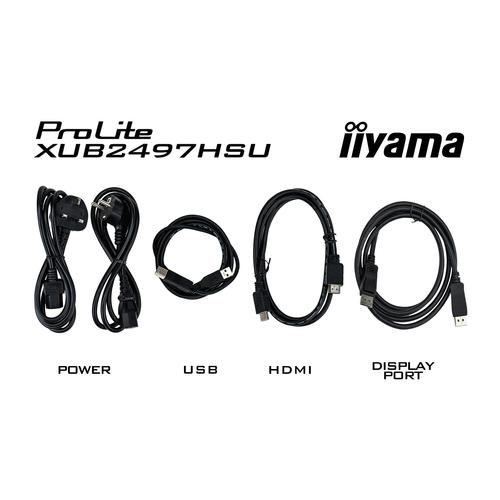 iiyama ProLite XUB2497HSU-W2 computer monitor 60,5 cm (23.8") 1920 x 1080 Pixels Full HD LED Wit - Image 6