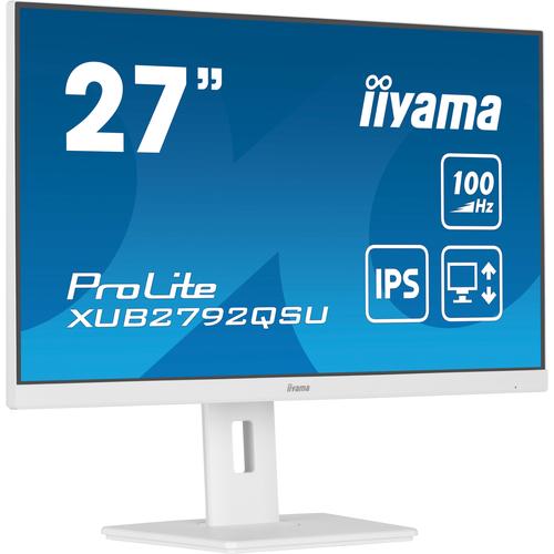 iiyama ProLite XUB2792QSU-W6 computer monitor 68,6 cm (27") 2560 x 1440 Pixels Quad HD LED Wit - Image 1