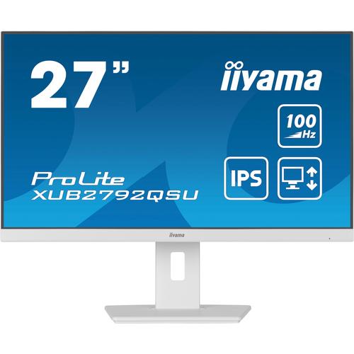 iiyama ProLite XUB2792QSU-W6 computer monitor 68,6 cm (27") 2560 x 1440 Pixels Quad HD LED Wit - Image 7