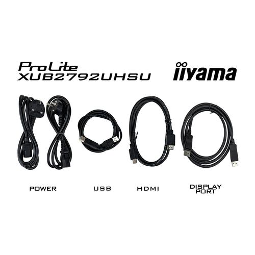iiyama ProLite XUB2792UHSU-B6 computer monitor 68,6 cm (27") 3840 x 2160 Pixels 4K Ultra HD LED Zwart - Image 8