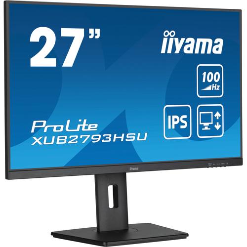 iiyama ProLite XUB2793HSU-B7 computer monitor 68,6 cm (27") 1920 x 1080 Pixels Full HD LED Zwart - Image 1