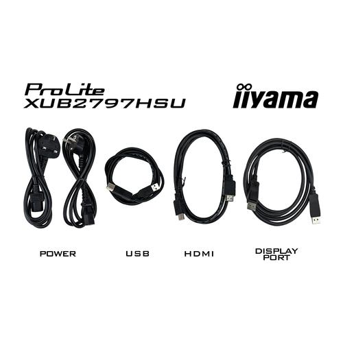 iiyama ProLite XUB2797HSU-B2 computer monitor 68,6 cm (27") 1920 x 1080 Pixels Full HD LED Zwart - Image 5