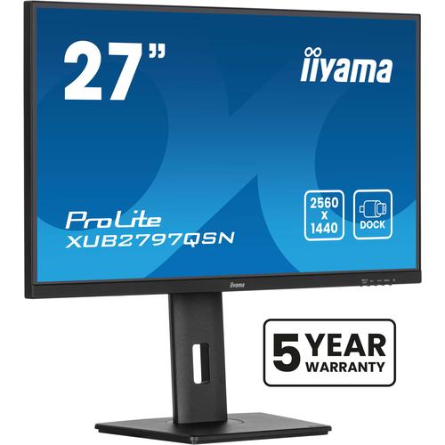 iiyama ProLite XUB2797QSN-B2 computer monitor 68,6 cm (27") 2560 x 1440 Pixels Quad HD LED Zwart - Image 1