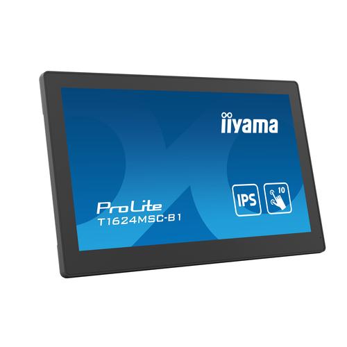 iiyama T1624MSC-B1 computer monitor 39,6 cm (15.6") 1920 x 1080 Pixels Full HD LED Touchscreen Zwart - Image 5