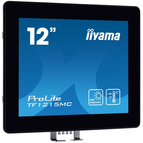 iiyama TF1215MC-B1 computer monitor 30,7 cm (12.1") 1024 x 768 Pixels LCD Touchscreen Zwart - Image 1