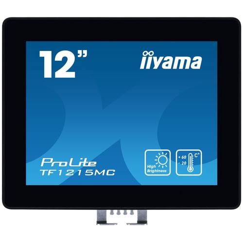 iiyama TF1215MC-B1 computer monitor 30,7 cm (12.1") 1024 x 768 Pixels LCD Touchscreen Zwart - Image 2