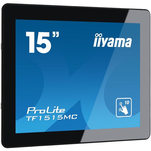 iiyama TF1515MC-B2 computer monitor 38,1 cm (15") 1024 x 768 Pixels XGA LED Touchscreen Zwart