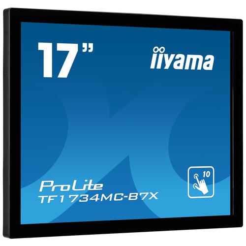 iiyama TF1734MC-B7X computer monitor 43,2 cm (17") 1280 x 1024 Pixels SXGA LED Touchscreen Zwart - Image 1