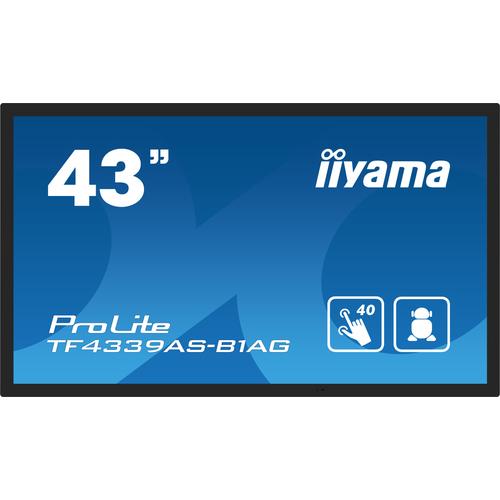 iiyama TF4339AS-B1AG computer monitor 108 cm (42.5") 3840 x 2160 Pixels 4K Ultra HD LED Touchscreen Zwart - Image 7