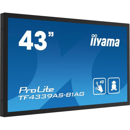 iiyama TF4339AS-B1AG computer monitor 108 cm (42.5") 3840 x 2160 Pixels 4K Ultra HD LED Touchscreen Zwart - Image 9