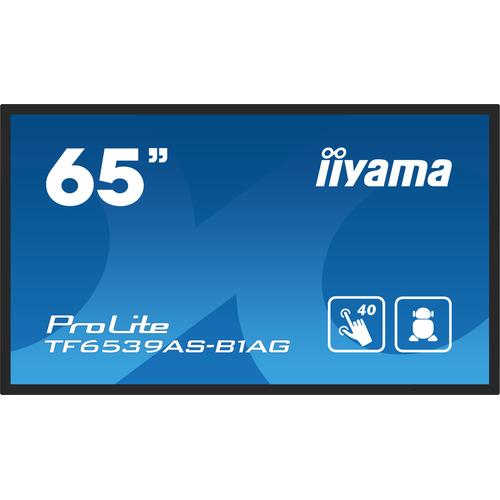 iiyama TF6539AS-B1AG computer monitor 163,8 cm (64.5") 3840 x 2160 Pixels 4K Ultra HD LED Touchscreen Zwart - Image 7