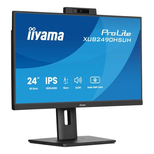 iiyama XUB2490HSUH-B2 computer monitor 60,5 cm (23.8") 1920 x 1080 Pixels Full HD LED Zwart - Image 1
