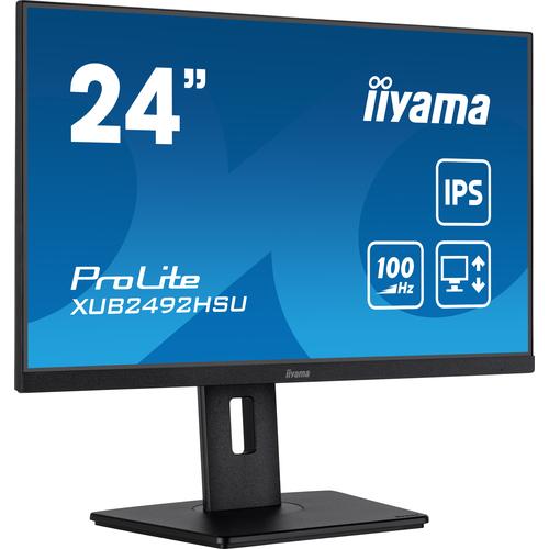 iiyama XUB2492HSU-B6 computer monitor 60,5 cm (23.8") 1920 x 1080 Pixels Full HD LED Zwart