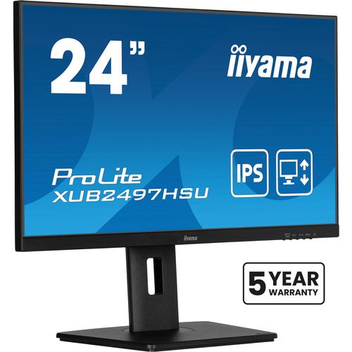 iiyama XUB2497HSU-B2 computer monitor 60,5 cm (23.8") 1920 x 1080 Pixels Full HD LED Zwart - Image 1
