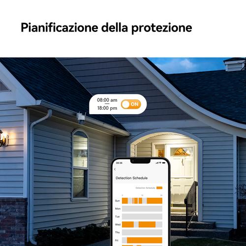 Imou Cruiser SC 4G 3MP Bolvormig IP-beveiligingscamera Buiten 2304 x 1296 Pixels Plafond/muur - Image 5